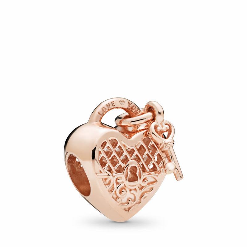 Pandora Rose™ Love You Lock Charm NZ (596314-UER)